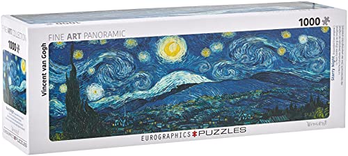 EuroGraphics Starry Night Panorama (Expanded from Original) by Vincent Van Gogh 1000-Piece Puzzle