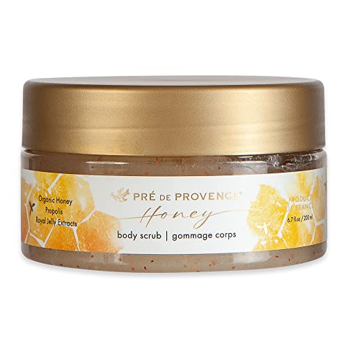 European Soaps Pre de Provence Honey Collection Deeply Nourishing Body Scrub, 6.7 Fl Oz