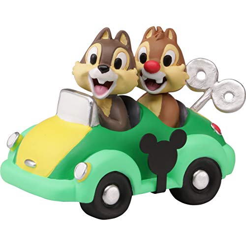Precious Moments 201705 Disney Collectible Parade Chip and Dale Resin/Vinyl Figurine, One Size, Multicolored