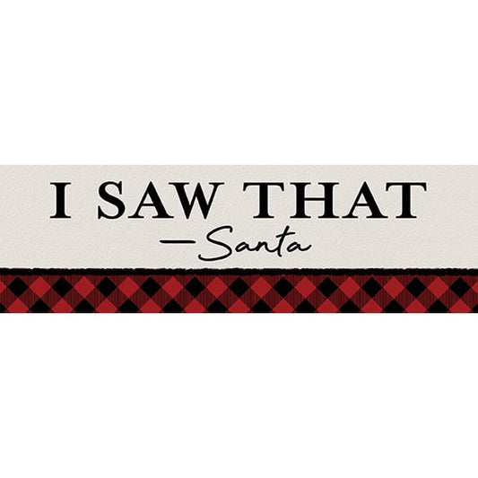 Carson Home Accents I Saw That Message Bar, 8.5-inch Width
