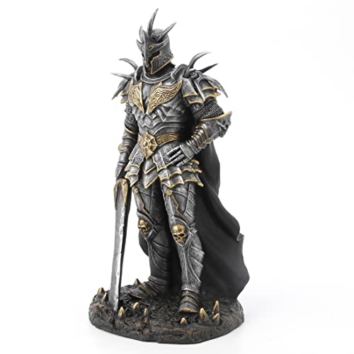 Unicorn Studio Veronese Design 10" Armoured Litch King with Great Sword Resin Sculpture Hand Painted Finish