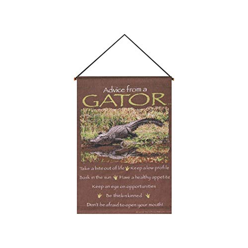 Manual HWAFAG Advice from a Gator Wall Art, 26-inch Height