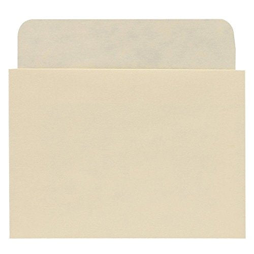 Hygloss Products Manila Library Pockets  Self Adhesive Pocket Envelopes  3 x 3.5 Inches, 500 Pack