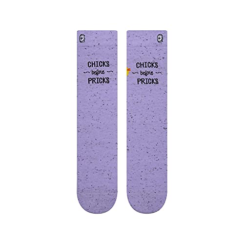 InStitches BooSocki Chicks Before Pricks Novelty Unisex Funny Valentine&