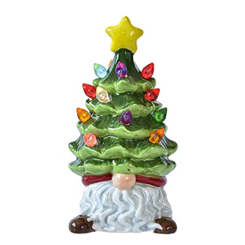 Ganz MX181460 LED Light Up Mini Shimmer, Acrylic (Gnome with Tree)