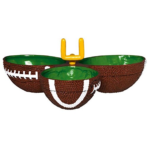 Amscan Football Condiment Party Dish
