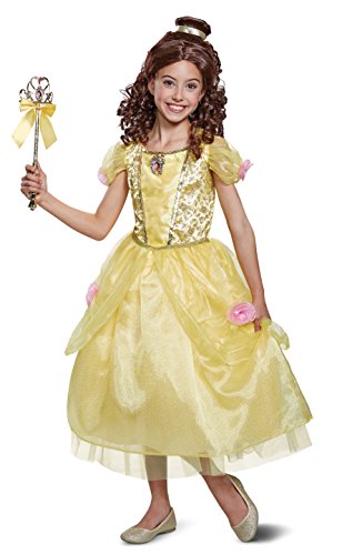 Disguise Disney Princess Belle Beauty & The Beast Deluxe Girls&