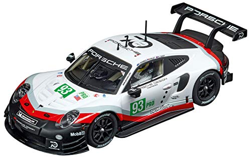 Carrera Evolution 1: 32 Scale Analog Slot Car Racing Vehicle - 27607 Porsche 911 RSR #93 GT Team
