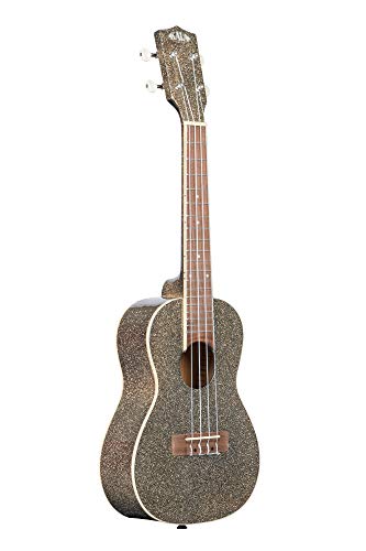 Kala Sparkle Series, Mahogany Concert Ukulele in Stardust Gold, KA-SPRK-GOLD
