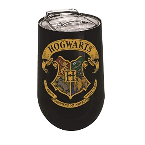 Spoontiques 16949 Hogwarts Stainless Tumbler, One Size, Black