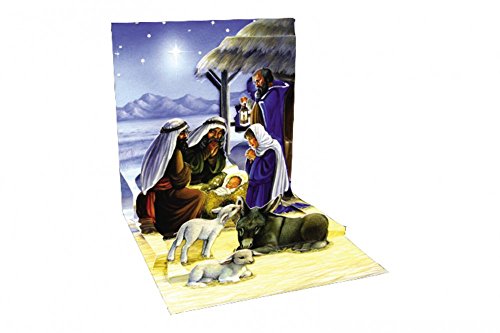 Up with Paper Pop-Up Treasures Greeting Card - Holy Child