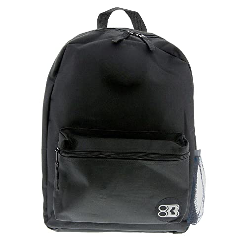 BAZIC 1030 Basic Backpack, Black, 16"