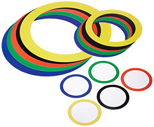 Beistle Sports Party Rings (asstd colors) Party Accessory (1 count) (15/Pkg)