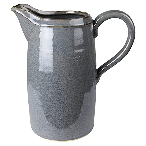 HomArt 9255-0 Ceramic Beckman Pitcher, 9-inch Height