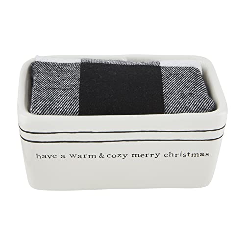 Mud Pie Mini Christmas Baker Set, Warm & Cozy