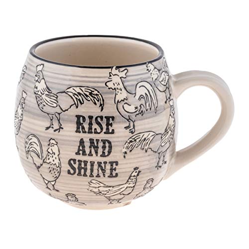 Karma Gifts, Fiona Mug, Rooster