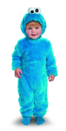 Disguise Sesame Street Light Up Cookie Monster Toddler Costume, 2T