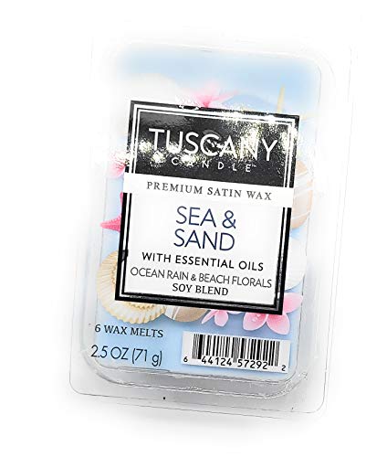 Empire Candle., LLC Tuscany Candle Sea & Sand Premium Satin Wax Melts
