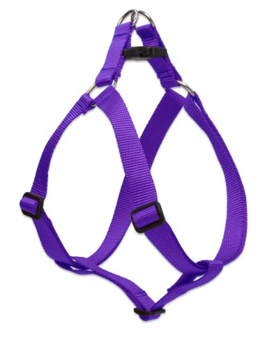 Lupine Pet Basics 1" Purple 19-28" Step In Harness for Medium Dogs