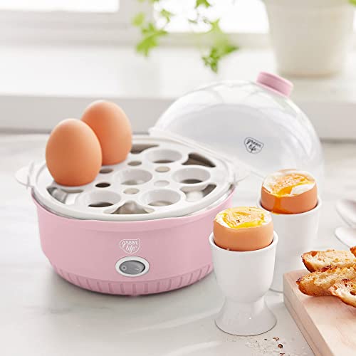 Cookware Company CC003765-001 Electric Pink Egg Cooker, Dishwasher Safe
