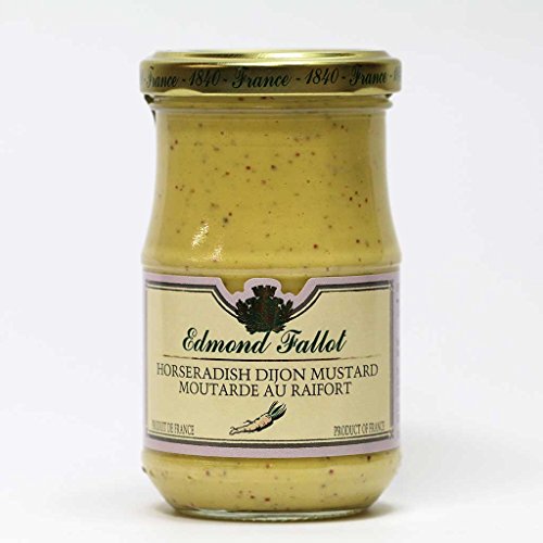 The French Farm Edmond Fallot Horseradish Dijon Mustard (7.4 ounce)