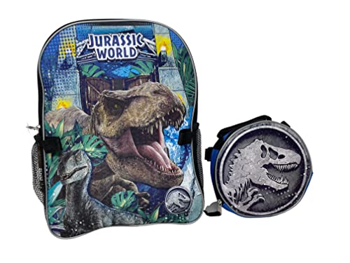 UPD Jurassic World 16" Backpack with Matching Lunch Bag Set