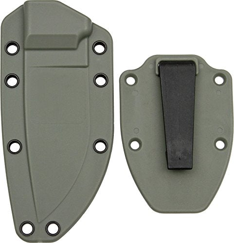 Blue Ridge Knives ESEE -3 OD Green Sheath with Clip Plate