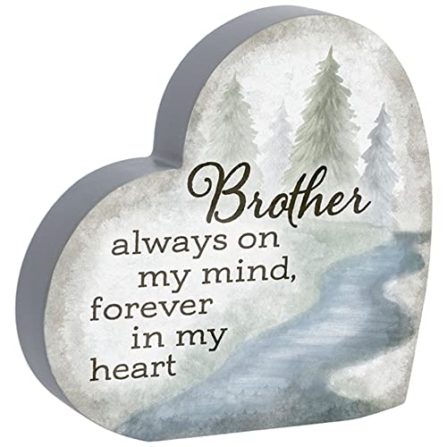 Carson Home 24458 Brother Comfort Heart Sitter, 6-inch Height
