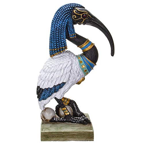 Pacific Trading Giftware Ancient Egyptian God Thoth Flamingo Pose Resin Figurine