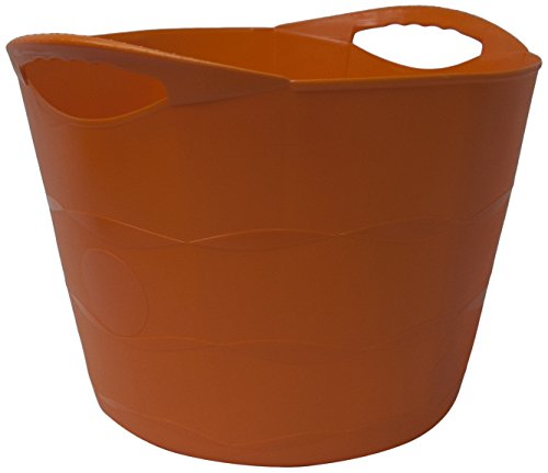 Garden Works TuffTote¬Æ Multi-Use Bucket, Pumpkin, 3.5 gal