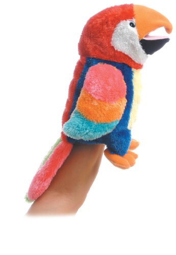 Aurora World Hand Puppet Petey Parrot 12" - 02345