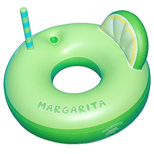 Swimline Margarita Ring Pool Inflatable Ride-On, Green