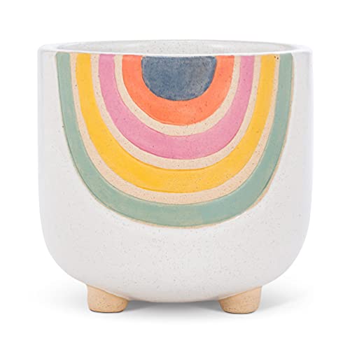 Abbott Collection  Home Small Rainbow Planter with Legs