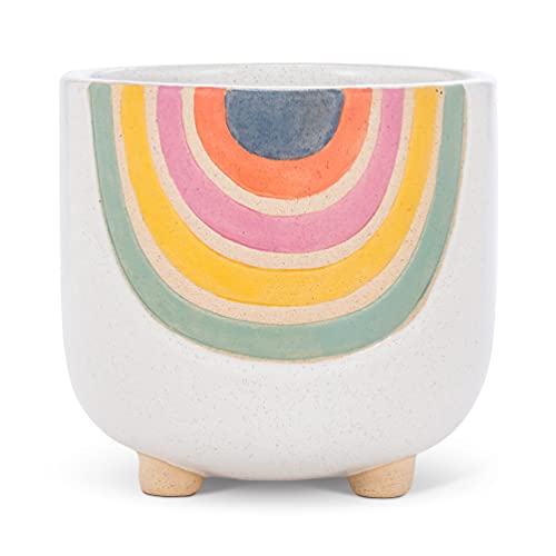 Abbott Collection  Home Small Rainbow Planter with Legs