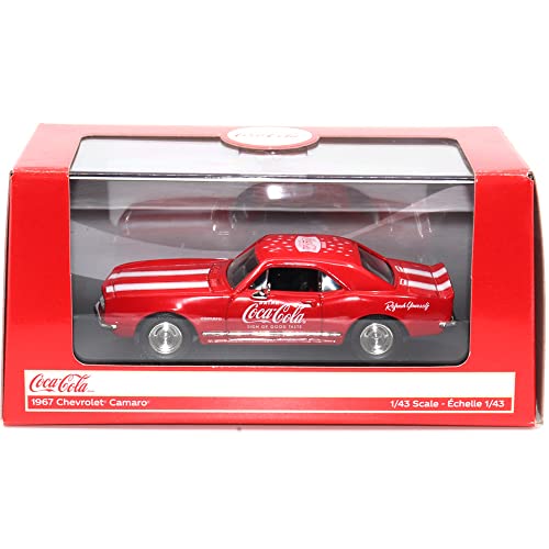 Motor City Classics 1:43 Scale 1967 Coca Cola Chevrolet Camaro Z-28 Sign of Good Taste