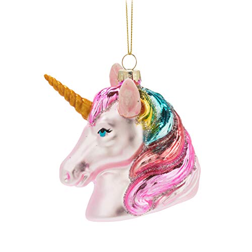 Abbott Collection  Ornament Pink Unicorn, 1 EA