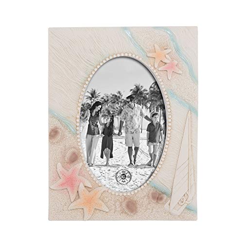 Beachcombers B22662 Gigi Beach Picture Frame, 4 inches x 6 inches