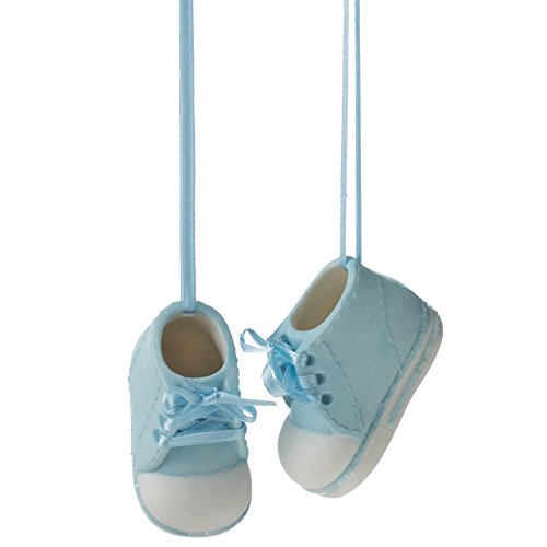 Ganz MIDWEST-CBK Baby Boy Shoes Ornament