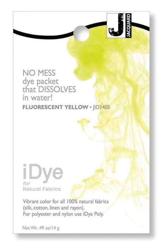 Jacquard - iDye Fabric Dye - 100% Natural Fabric iDye - Fluorescent Ye –  Hour Loop