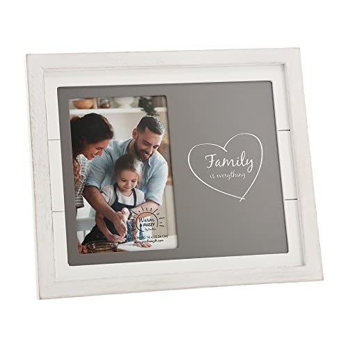 Pavilion - Family MDF Photo Frame, Holds 4‚Äù x 6‚Äù Photo, Distressed Picture Frame, Hanging/Tabletop Wall Family Picture Frame, Family Is Forever Gifts, Family Gifts, 1 Count, 10 x 8.5-inches Overall