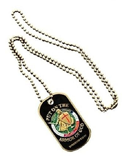 Eagle Crest Put on the Armor of God Dog Tag