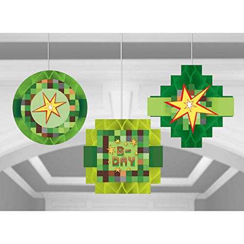 amscan TNT Party! Honeycomb Decoration, Birthday