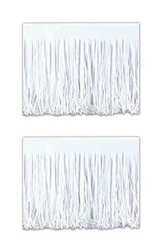 Beistle , 2 Piece Tissue Fringe Drapes, 15" x 10&