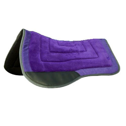 Intrepid International Horse Square Skirt Trail Riding Saddle Pad, Purple