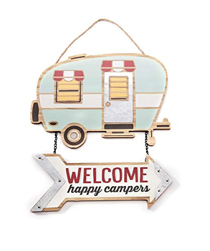 Giftcraft 715329 Camper Design Wall Sign