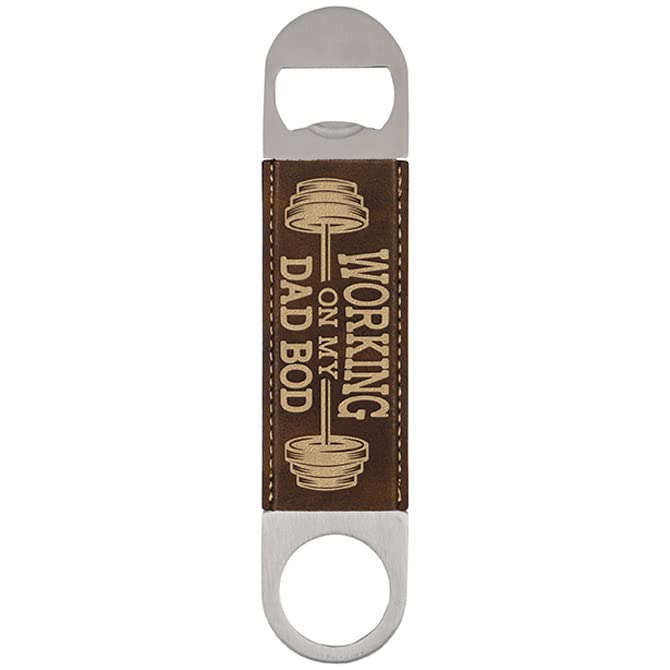 Carson Home 24793 Dad Bod Bottle Opener, 7-inch Height