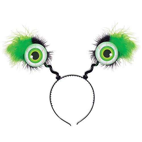 Beistle Green Eyeball Head Boppers For Happy Halloween Costume Accessory