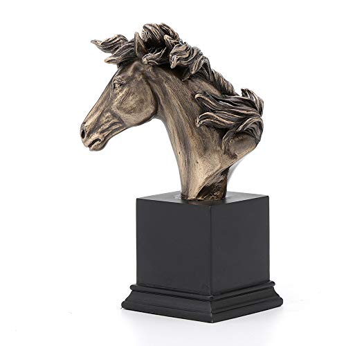 Unicorn Studio Veronese Design Horse Head Bust On Plinth