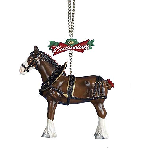 Kurt Adler Budweiser Clydesdale Horse Christmas Tree Ornament