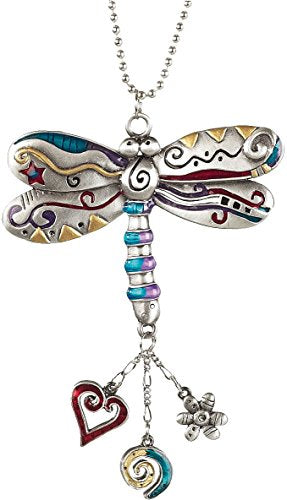 Ganz Dragon Fly Color Car Charm
